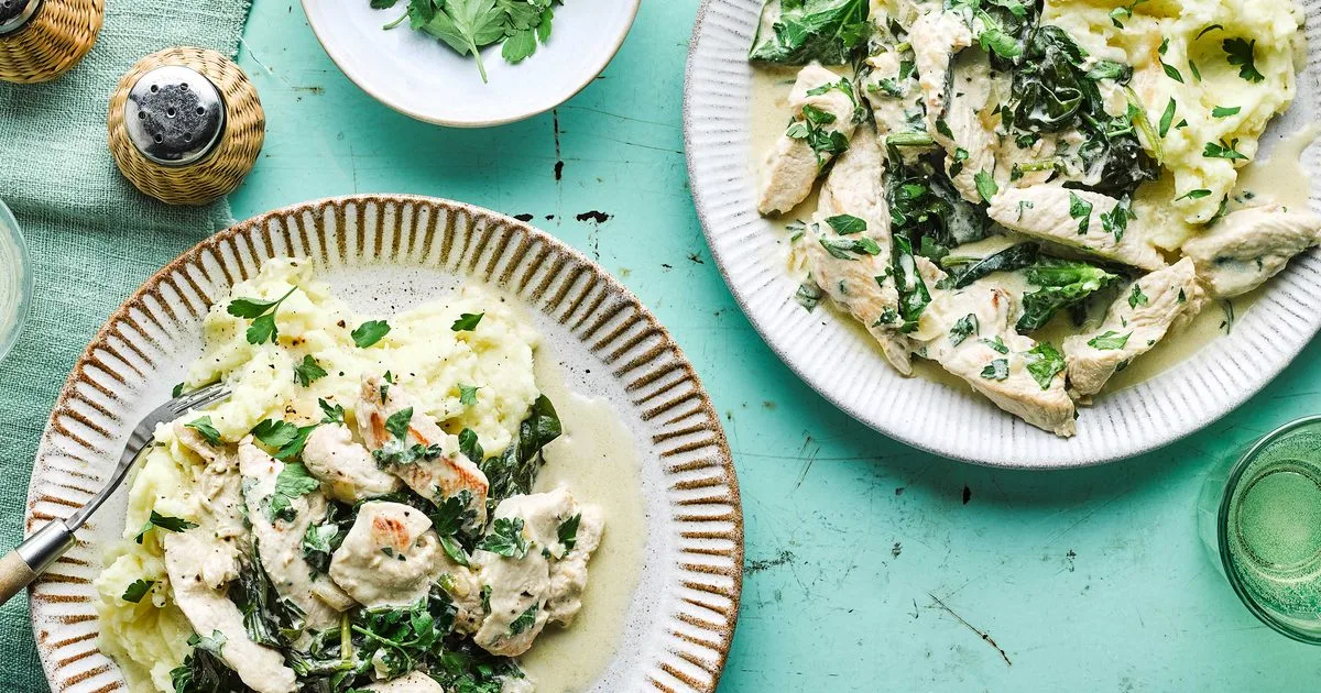 Creamy Garlic Chicken Steak