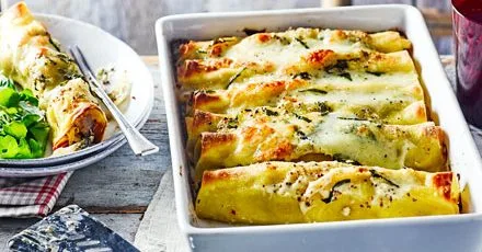 Creamy Sausage Cannelloni