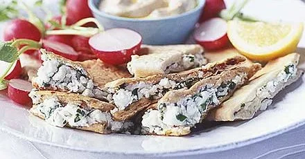 Crisp feta nibbles