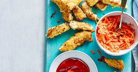 Crispy chicken strips