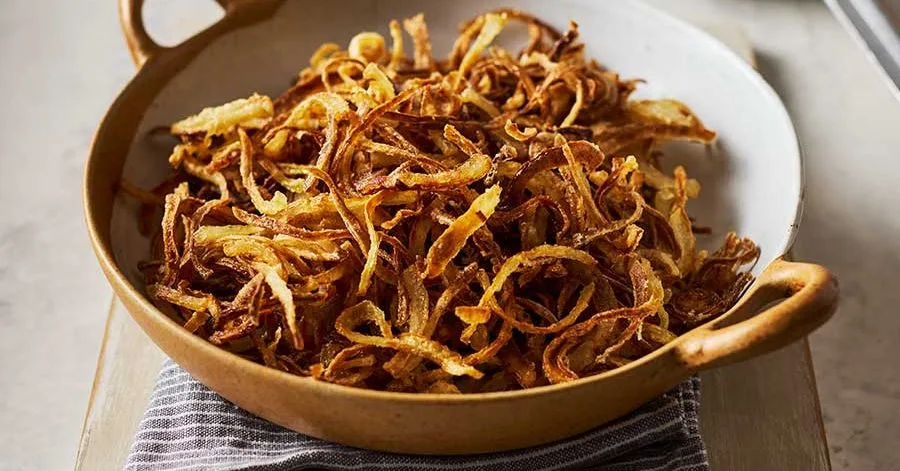Crispy onions