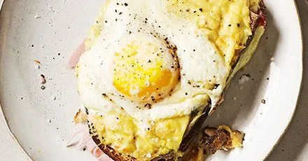 Croque Madame Tray Bake