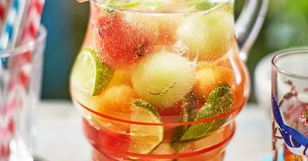 Cucumber, Mint and Melon Punch