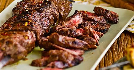 Cumin & onion marinated beef
