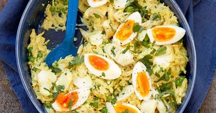 Curried haddock kedgeree