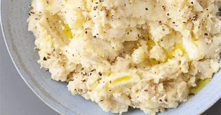 Curried parsnip mash
