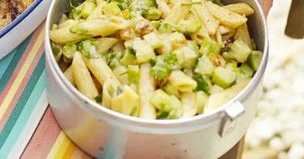 Curried pasta salad