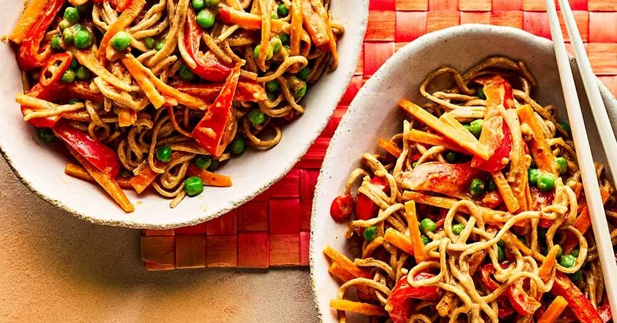Curry and Satay Noodles