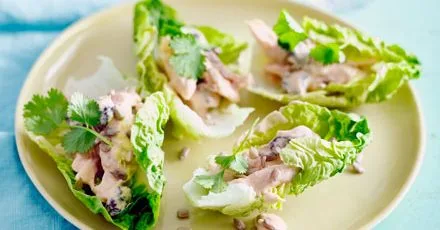 Curried Turkey Lettuce Wraps