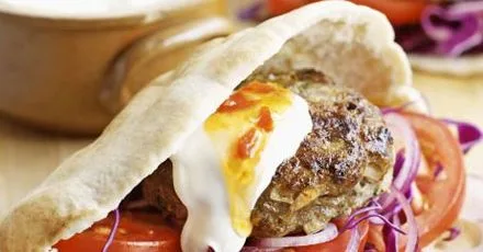 DIY kofta burgers