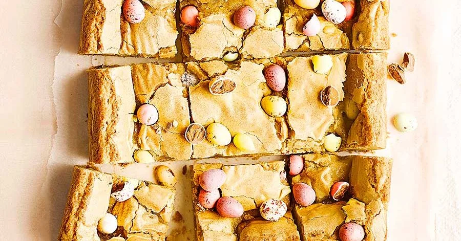 Easter Egg Blondies