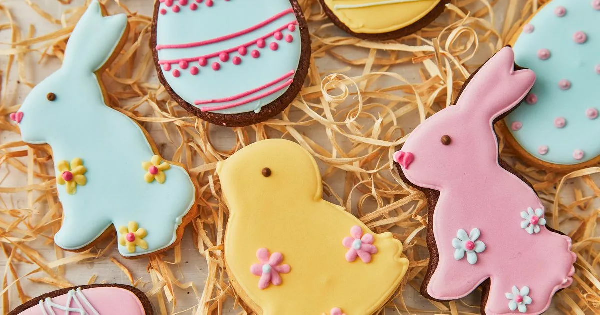 Easter sugar cookies