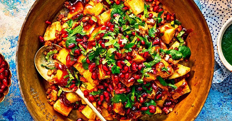 Easy aloo chaat