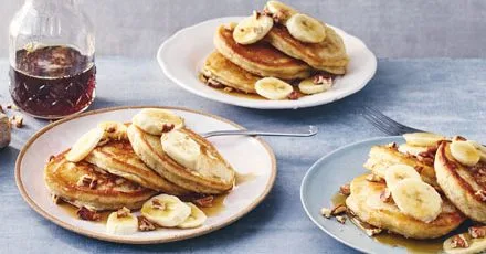 Easy banana pancakes