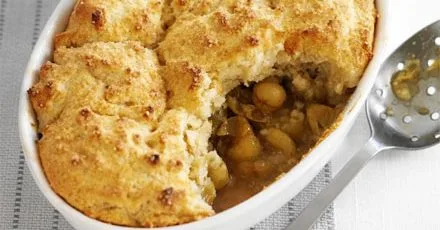 Easy gooseberry cobbler