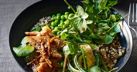 Easy mackerel bowls