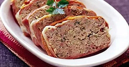 Легкий м'ясний кекс