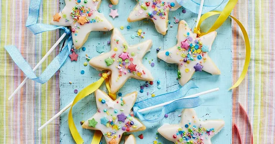 Fairy wand biscuits