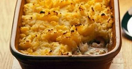 Healthy fish pie