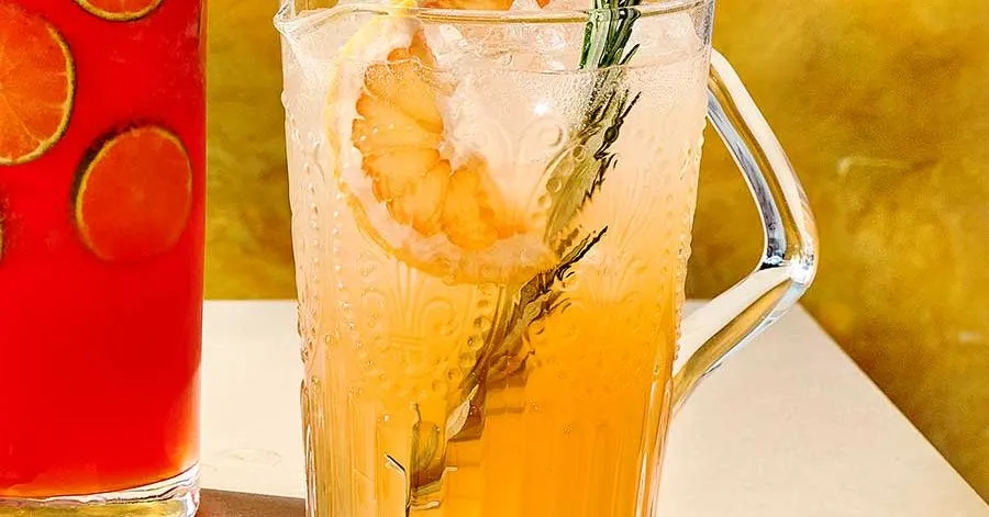 Floral Gin Pitcher