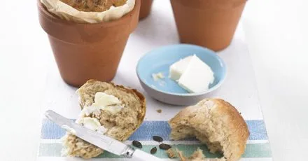 Flowerpot bread