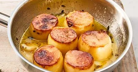 Fondant potatoes
