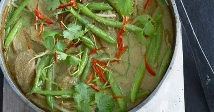 French bean & duck Thai curry