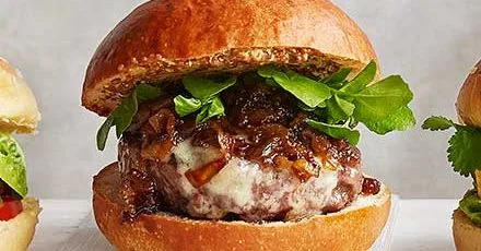 French Onion Cheeseburger