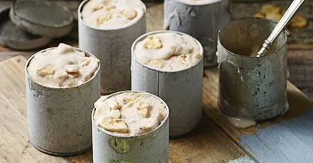 Морозний банановий йогурт