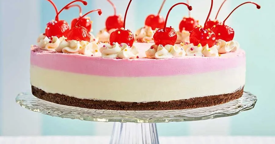 Frozen Neapolitan Cheesecake