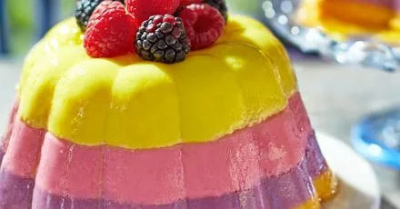 Fruity milk jellies