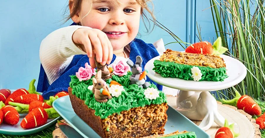 Garden carrot cake