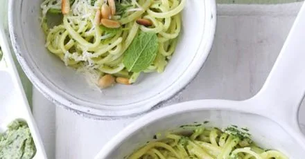 Garden herb pesto