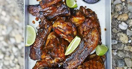 Ginger beer chicken & ribs