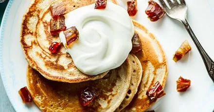 Gingerbread pancakes