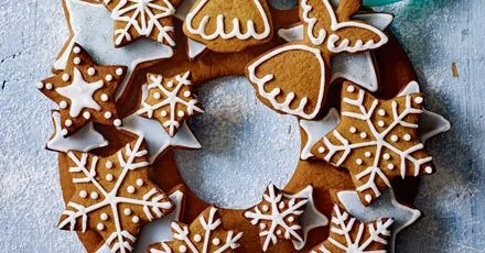 Gingerbread wreath