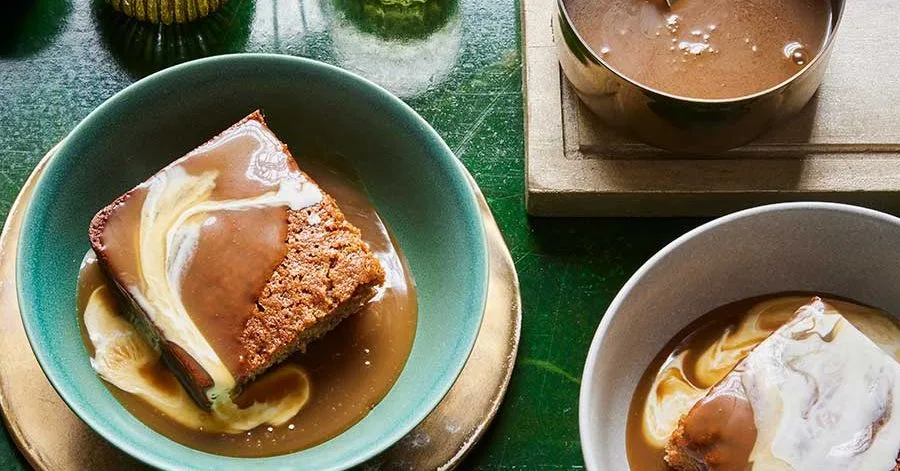 Gluten-free sticky toffee pudding