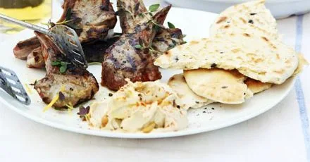 Greek-style lamb with lemon & thyme