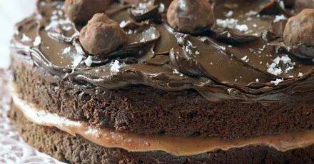 Hannah Obee's Salted caramel chocolate cake