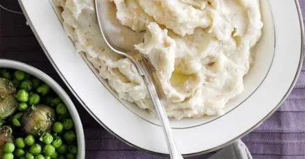 Haricot bean & truffle mash