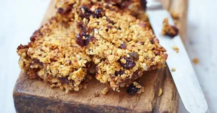 Healthier flapjacks