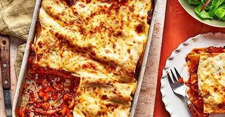 Healthy lasagne