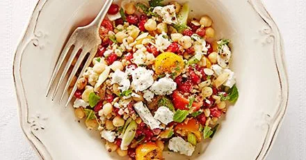 Help-yourself grain fridge salad