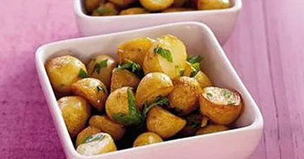Herby new potatoes