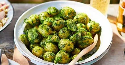 Healthy potato salad