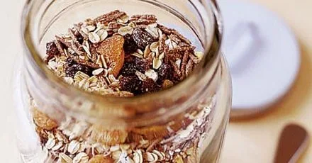 High-fibre muesli
