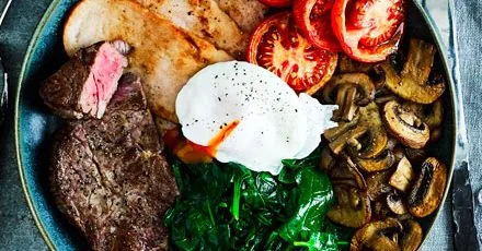 High protein breakfast