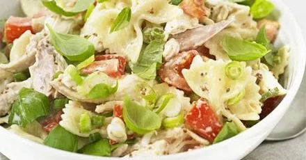 Honey-mustard chicken pasta