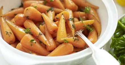 Honey & thyme carrots