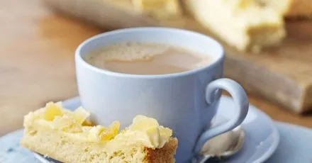 Iced ginger shortcake